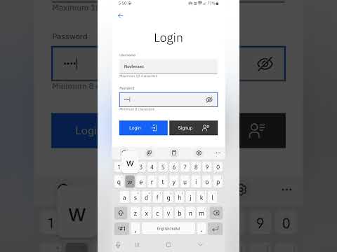 Login Page Example