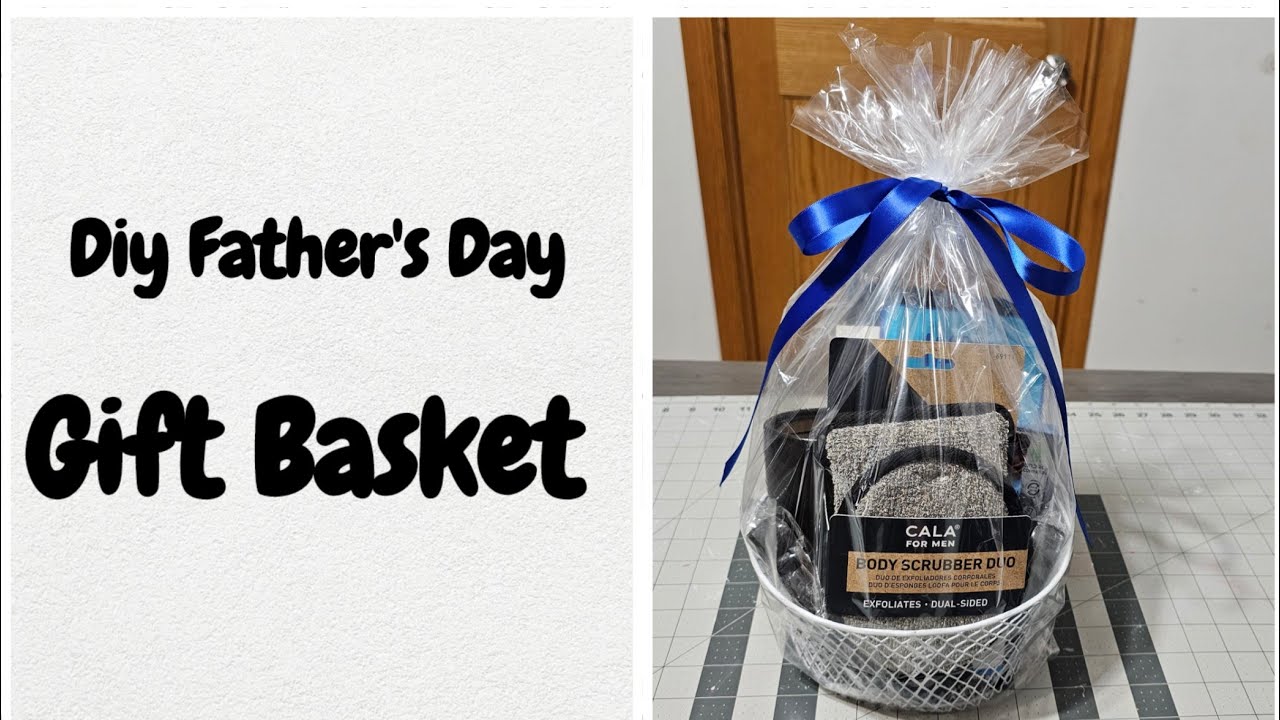 fathersday Diy Father's Day gift basket 