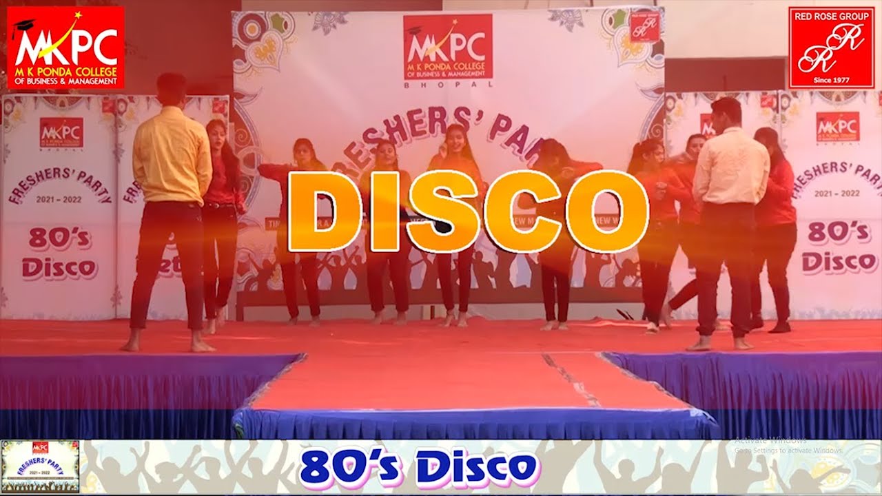 Fresher Party At M K Ponda College of Business and Management 2022