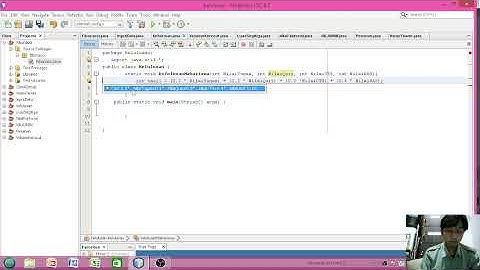 Membuat fungsi untuk menentukan kelulusan mahasiswa java