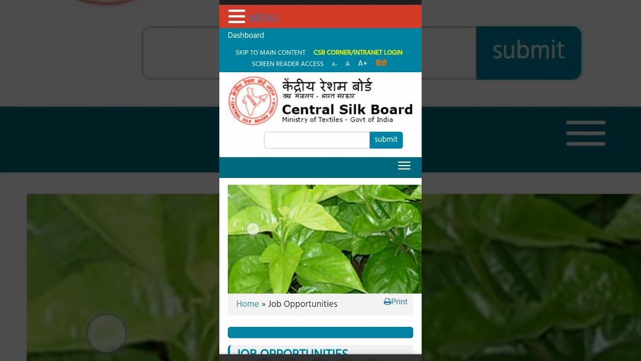 Central Silk Board Latest Recruitment||Central Silk Board Vacancy