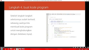 cara koneksi ke database di program java netbeans | belajar dasar dasar pemrograman | koding z