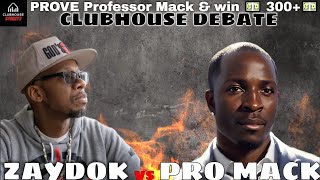PROVE Professor Mack Wrong & Win 💵 300+💵 | PRO MACK VS ZAYDOK