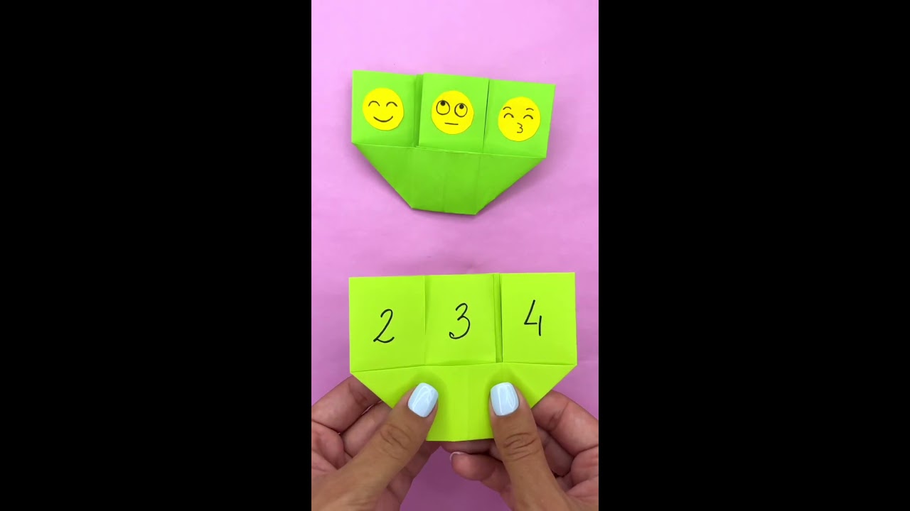 FUN origami MAGIC TRICK [DIY paper trick]