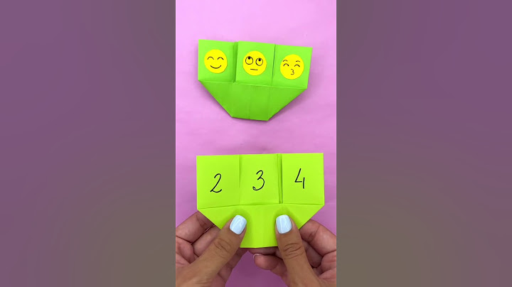 FUN origami MAGIC TRICK [DIY paper trick]