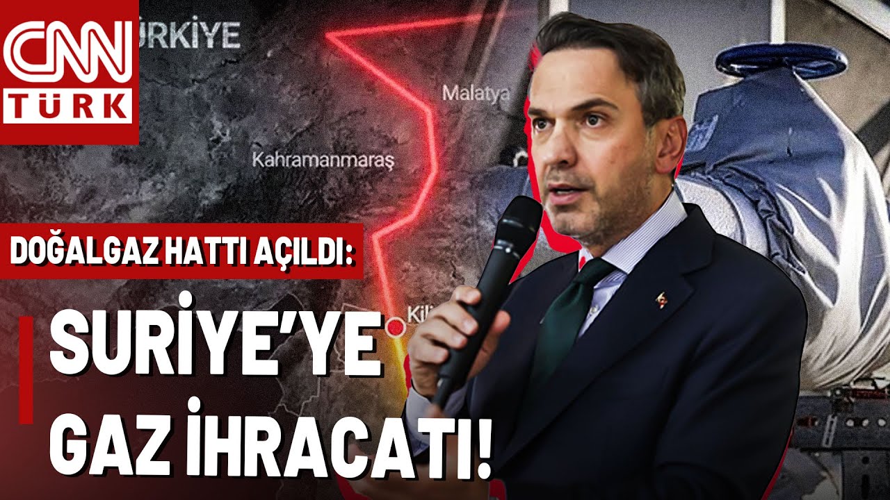 SON DAKİKA 🚨Türkiye-Suriye Doğal Gaz Hattı AÇILDI!
