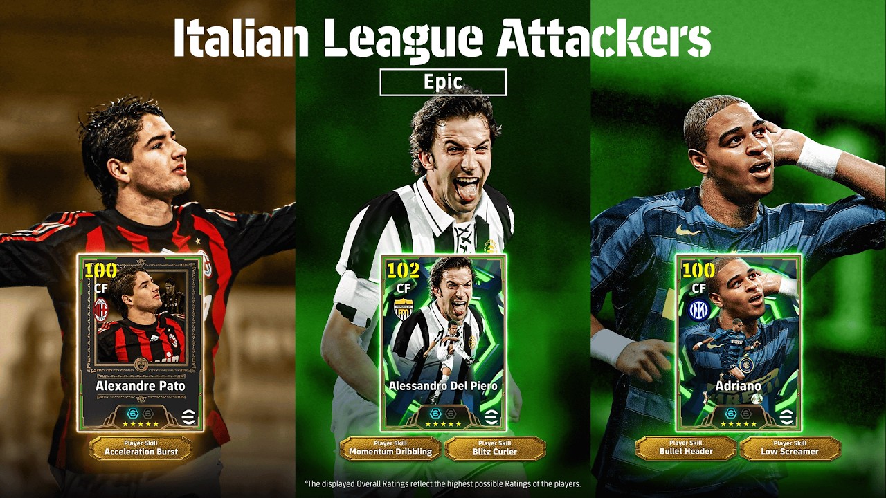 🔥Epic: Italian League Attackers pack opening 🔥  eFootball 2026 LIVE! 🔴 with IG : Dreamer⚡️