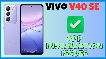 Vivo V40 SE 5g App not installed problem || How to solve app installation issues