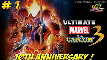 Ultimate Marvel vs Capcom 3! 10th Anniversary with Mods! Part 1 - YoVideogames