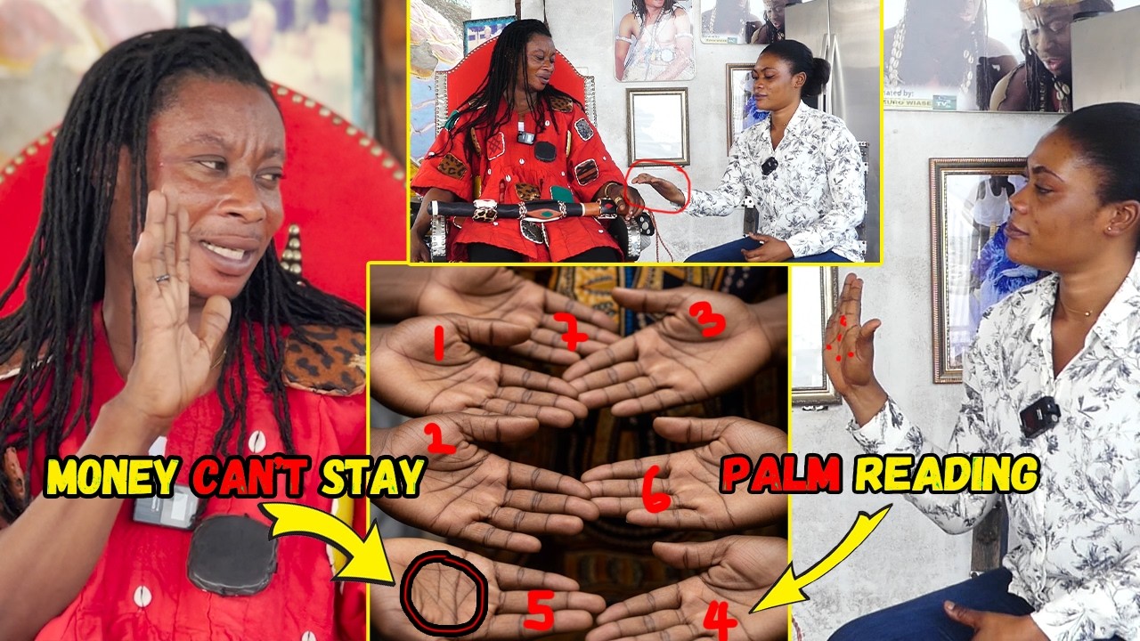 Palm Reading With Nana Black Power Goes Deep Into Itching Palm, Nkrabea and Hyɛbrɛ | SuroWiase