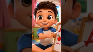 🎓🔤 ABCD Learning for Kids 🌟 | 🍎 A for Apple ⚽ B for Ball 🐱 C for Cat 🐶 D for Dog | 🎵 Fun