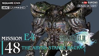 Final Fantasy XIII - Mission 48 | The Abyss Stares Back | Titan Quest E-4 | 5 Stars | 4K 60fps #FF13
