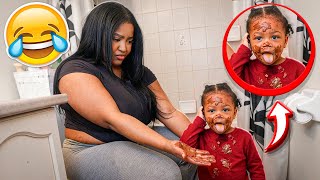We Pretended It Was Poop… Our 1 Year Old’s Reaction Was INSANE 😭
