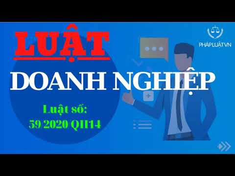 Video LUẬT DOANH NGHIỆP 2020 || PHÁP LUẬT VN - youtube