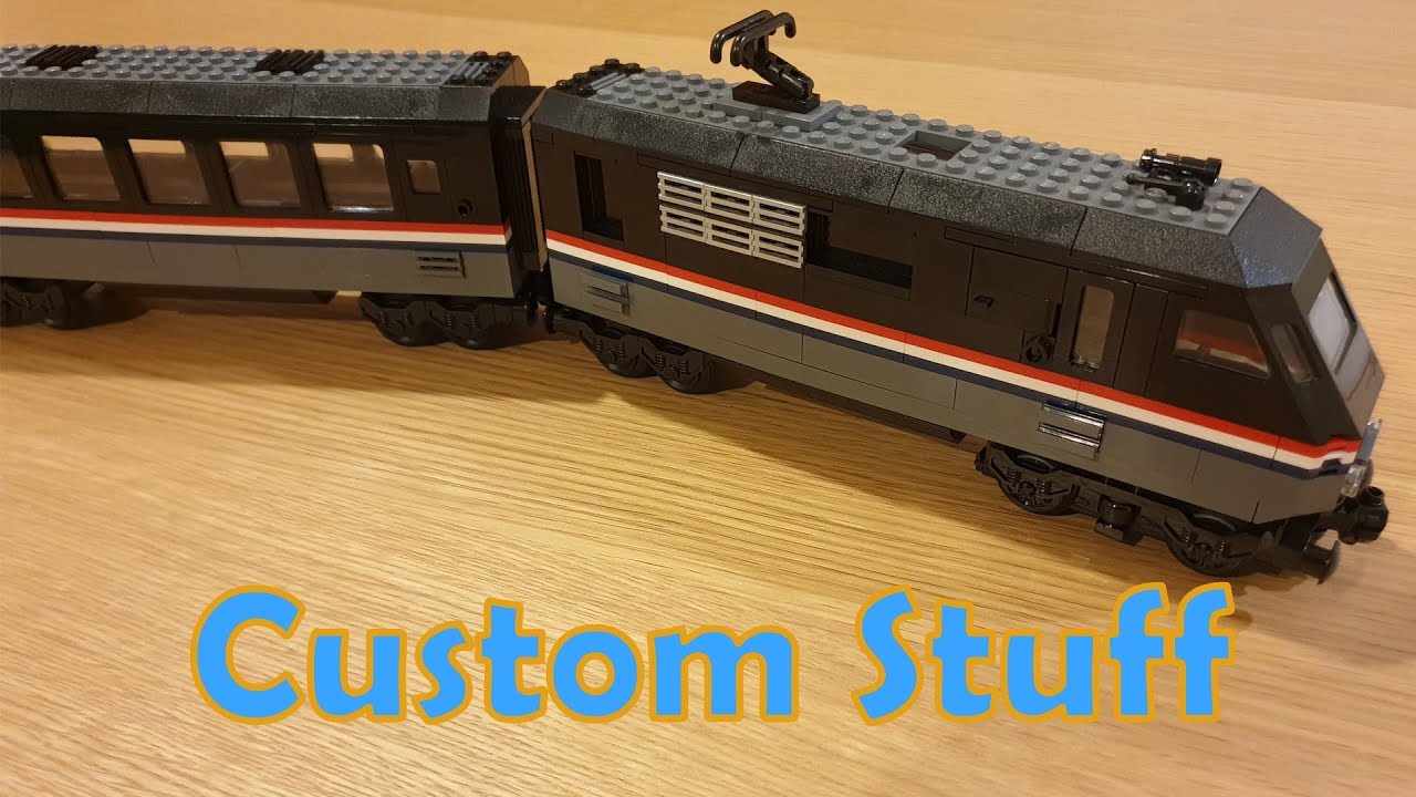 custom lego train