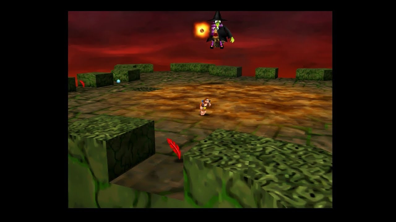 Nintendo 64 Banjo Kazooie Walkthrough Part 10/10 Grunty's Furnace