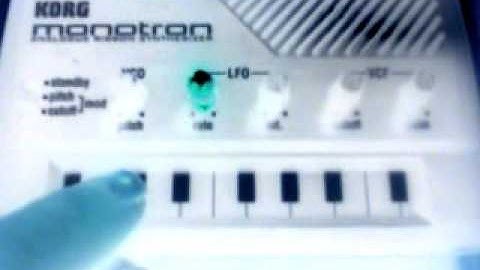 Gerald Stokes enjoying his Korg monotron part3