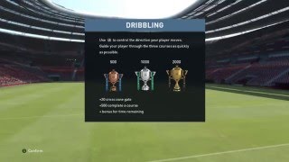 PES 2016 - Skills Training Dribbling (Gold)