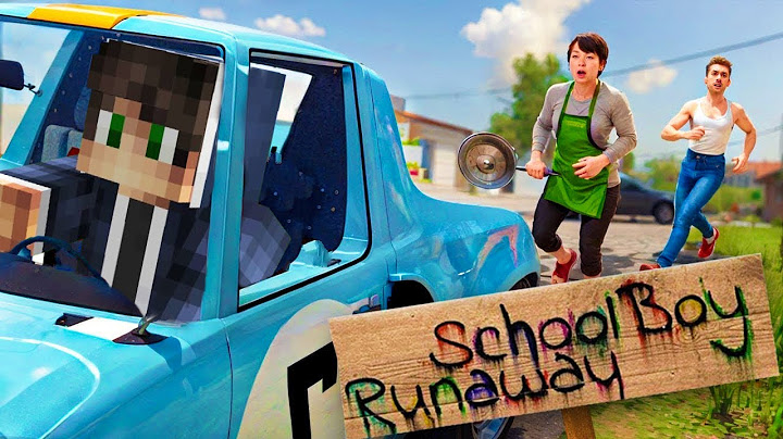 Pobegao Sam Autom Od Zlih Roditelja u SCHOOLBOY RUNAWAY u Minecraftu