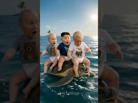 3 Leaders 1 Turtle Trump Kim Funny Putin Shorts