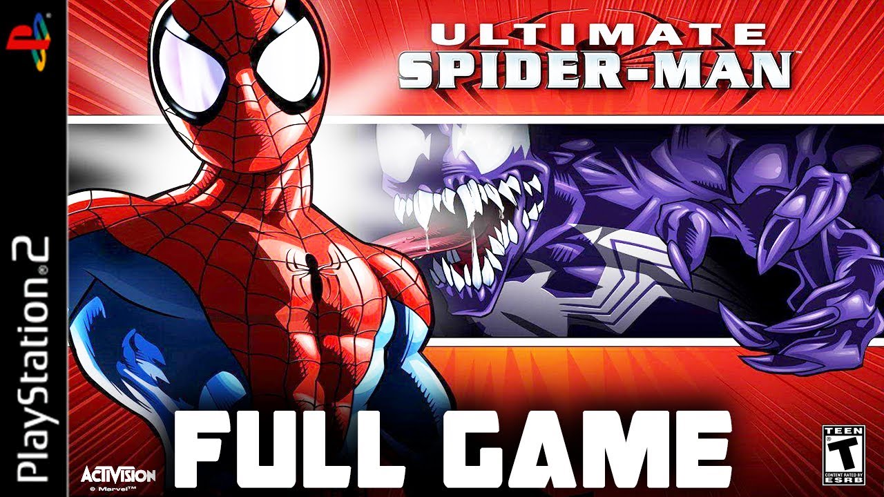 Ultimate Spiderman Playstation 2 