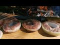 Луковые коляца с говядиной и беконом / Вкусный десерт 🥞 | Delicious onion rings with beef.
