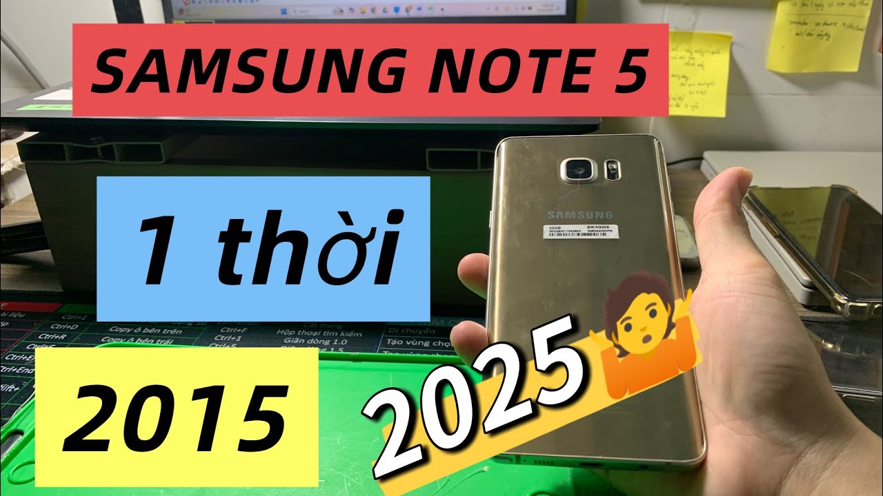 Sự trở lại của note 5 một thời trải qua đã 10 năm tuổi #vechaitv # ...