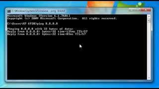 Tutorial: How to ping an IP address using command prompt.