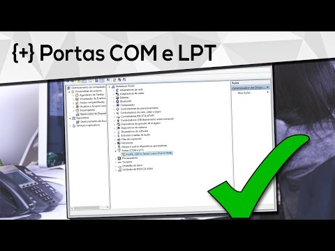 Vídeo: Como encontro o número da porta COM de uma porta USB?