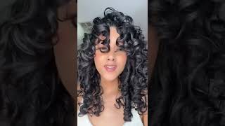 CURLY HAIR TRANSFORMATION | #shorts #naturalcurls #curly