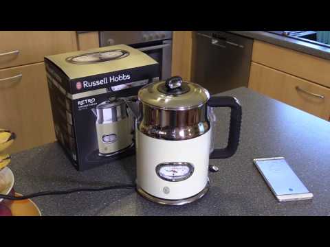 Russell Hobbs 21672-70 Retro Vintage Cream Wasserkocher