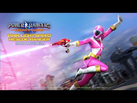 Dana Mitchell - Pink Lightspeed Rescue Ranger | Official Moveset | Power Rangers: Legacy Wars