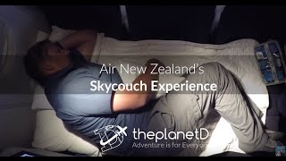 Air New Zealand Sky Couch Experience