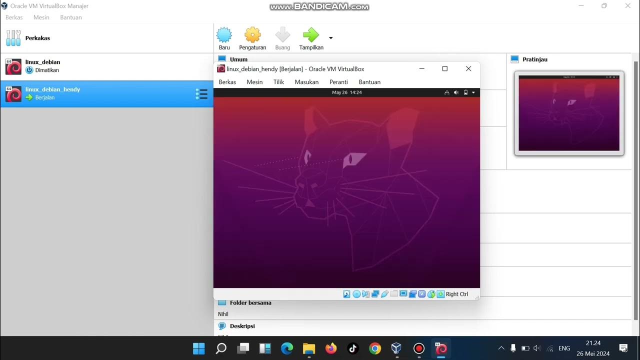 Tutorial instal linux ubuntu 22 10 desktop amd64 menggunakan win box