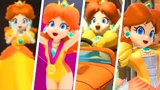 Evolution of Princess Daisy Winning Animations and Victory Cutscenes (2000 - 2018)
