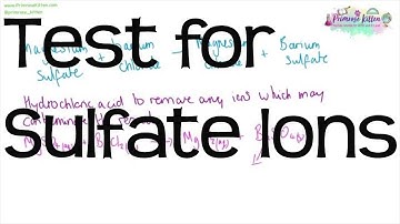 Test voor sulfaationen | Verplichte praktijkopdracht voor scheikunde A-niveau