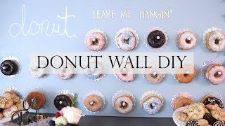 How to Plan a Baby Shower on a Budget Part 1 | DONUT WALL DIY | Aziza Mohammad