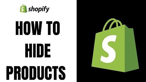 How to hide a product or collection on shopify (2025)