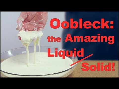 Video: Je Oobleck vědecký experiment?