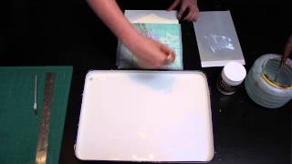 How to use Acrylic Gel Medium as Glue