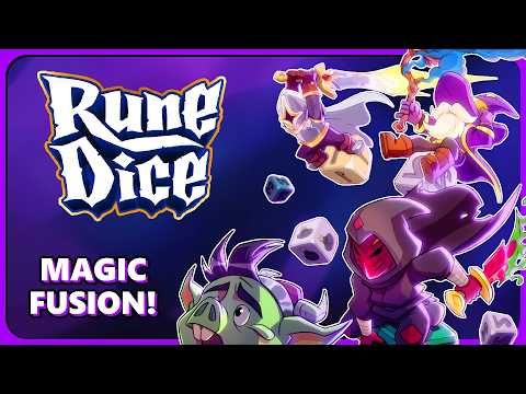 MERGE DICE FOR CRAZY COMBOS IN NEW ROGUELITE! Rune Dice