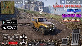 game offroad offline dengan grafis realistis 😱😱 (offroad adventure gameplay android) screenshot 2