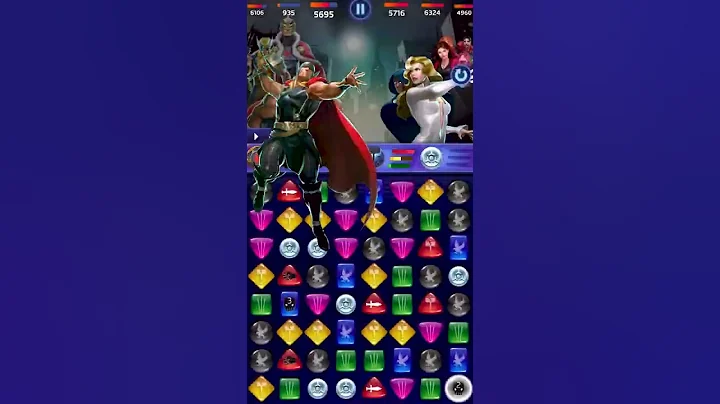 Marvel Puzzle Quest - Gameplay Walkthrough PART 58 - Fight MCU Cloak & Dagger (iOS, Android) #Shorts