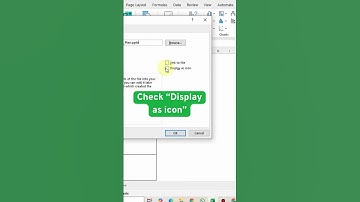 How to make files clickable in Excel #ithunar #it_hunar #excel #exceltips #spreadsheet
