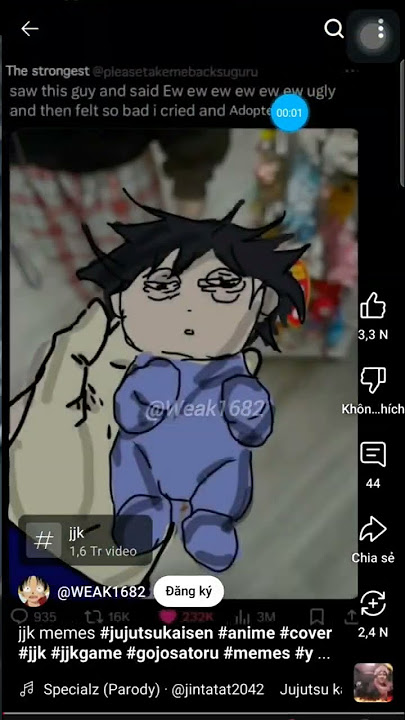 Cái quái gì đây☠☠ Gojo chan là em song sinh của Gojo Satoru ??☠☠🙏