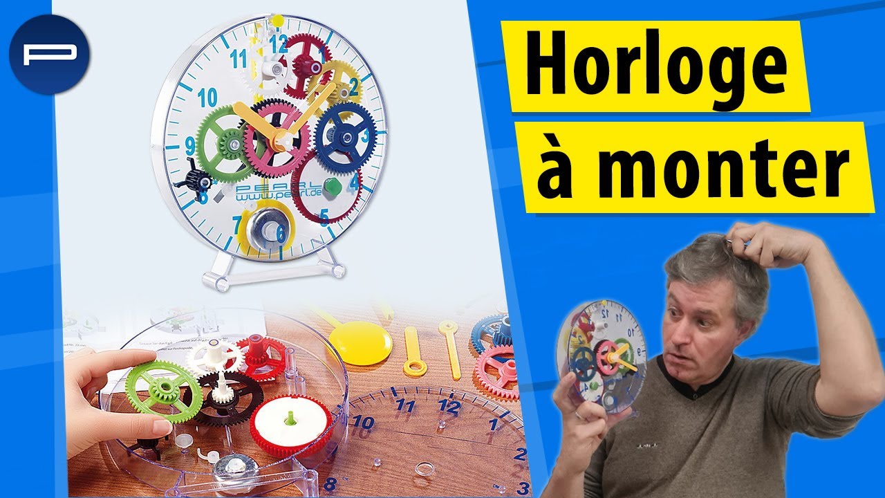 Horloge Nixie Tube Rétro à Monter Soi-Même - Éclairage RVB Personnalisable, Alarme Précise, Design Vintage Élégant