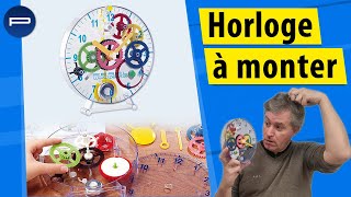 Ma première horloge : kit pour enfant à monter soi-même Pearl [PEARLTV.FR]