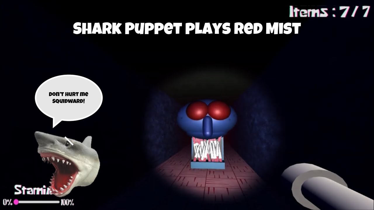 SB Movie: Shark Puppet plays Red Mist!