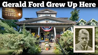 Gerald Ford homes, museum & gravesite in Grand Rapids