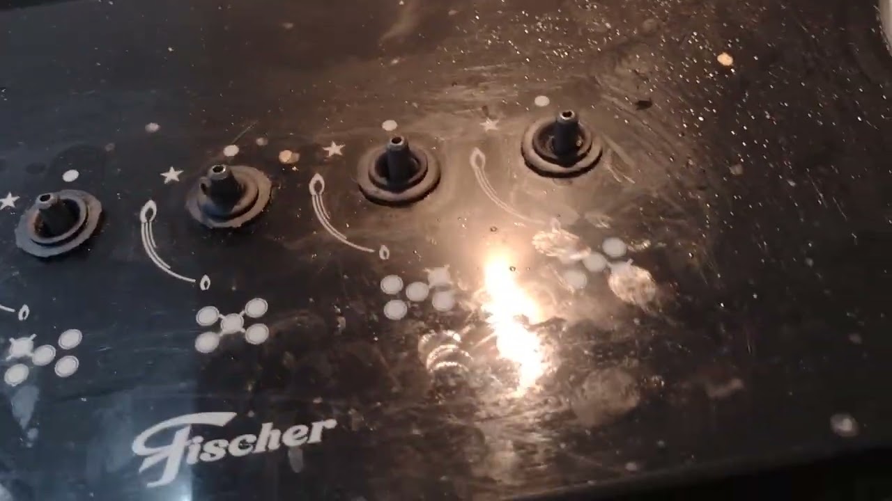 vazamento no fogão de mesa da Fischer